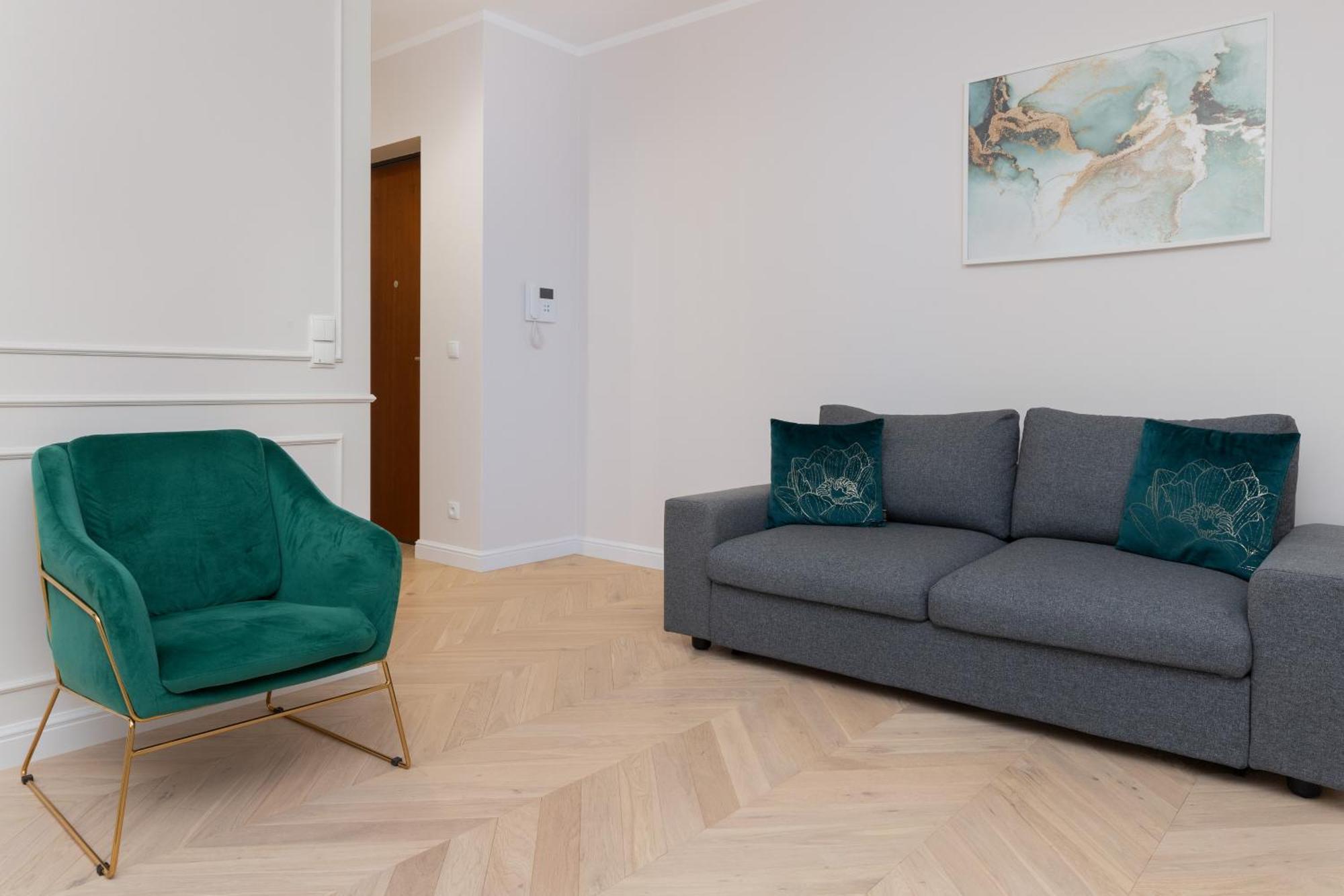 Lux Apartment Niemcewicza With Ac & Balcony Warsaw Ochota By Noclegi Renters מראה חיצוני תמונה